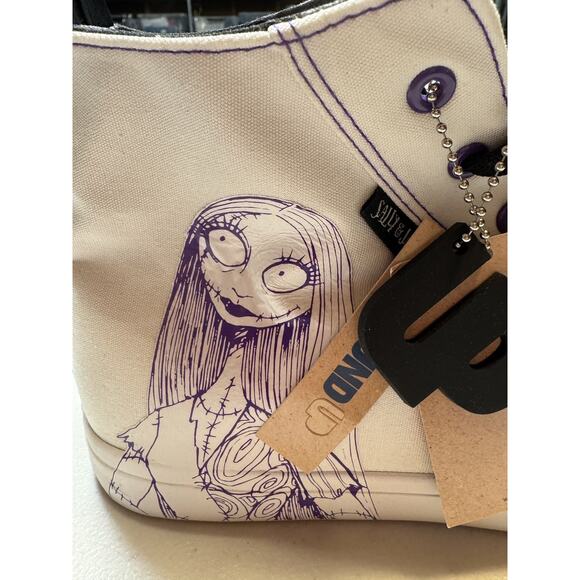 Disney Nightmare Before Christmas Shoes Mens Size 12 Jack Sally Ground Up Canvas - Picture 4 of 16